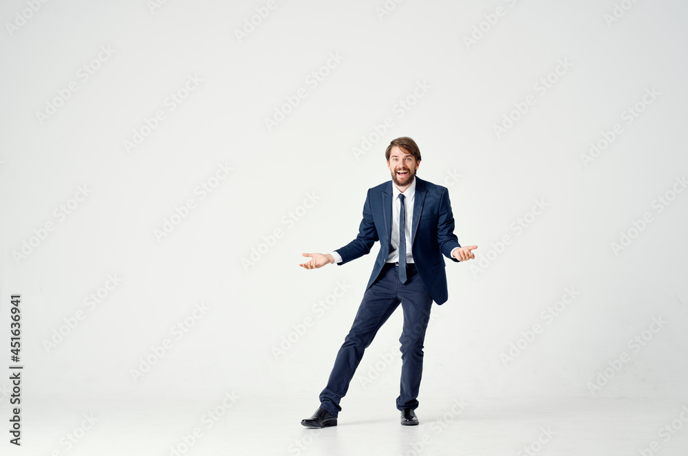 bearded business man manager Professional light background bearded business man manager Professional light background