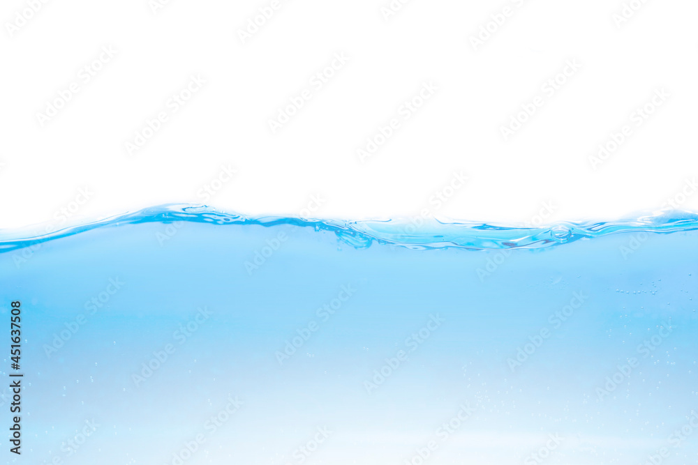 Clean water with water droplets and waves Clean water with water droplets and waves