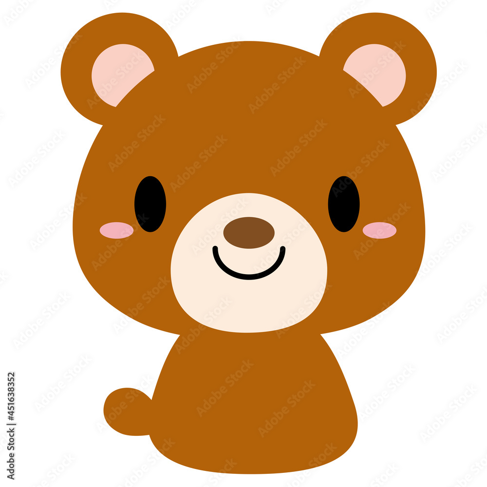 動物 イラスト クマ04