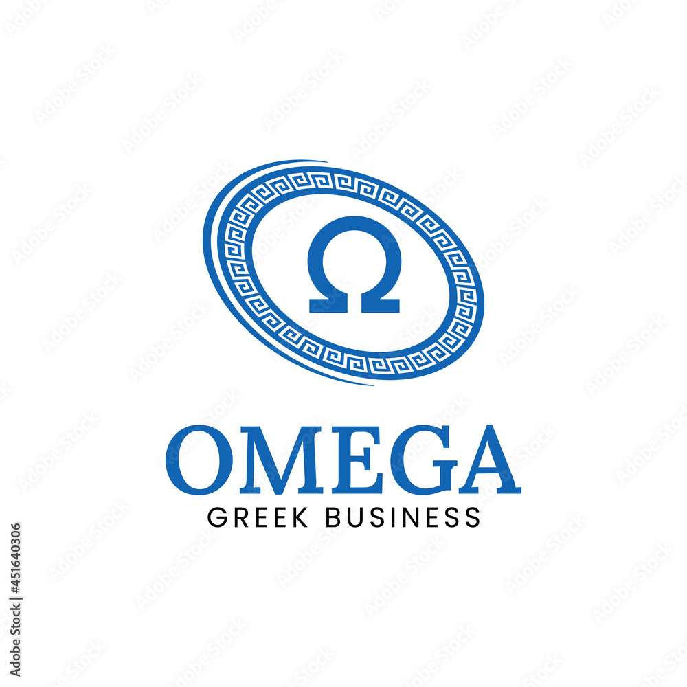 Omega Greek Alphabet with Greek Cirlce Logo Design Template. Suitable for Any General Technology Fashion Restaurant Company Brand Business Logo Design Omega Greek Alphabet with Greek Cirlce Logo Design Template. Suitable for Any General Technology Fashion Restaurant Company Brand Business Logo Design