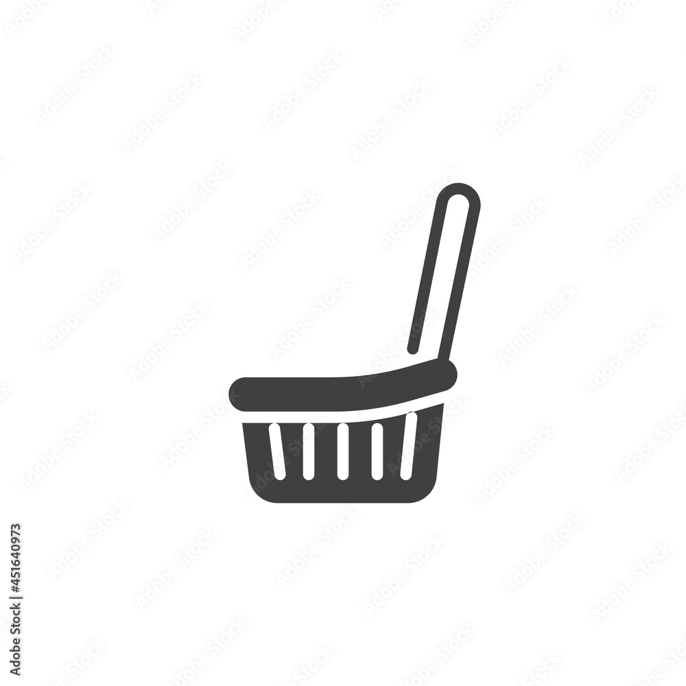 Basket cart vector icon