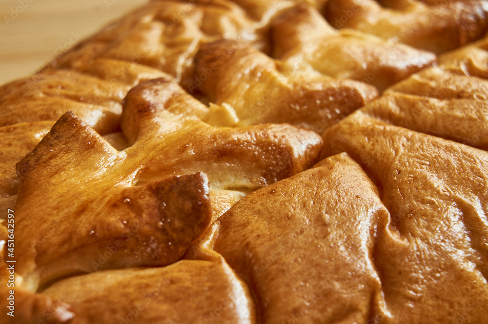 Bread pie bakery close up Bread pie bakery close up