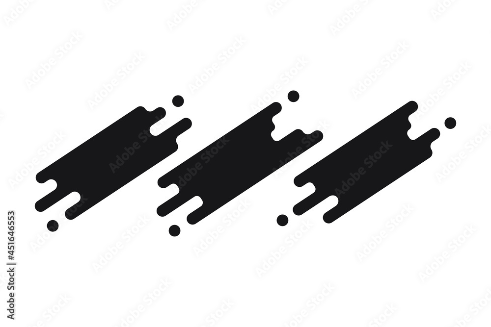 Set of rectangular shape vector backgrounds Set of rectangular shape vector backgrounds