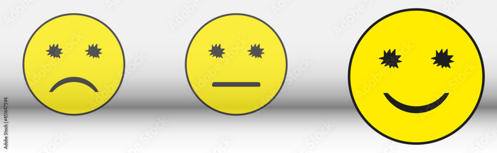 evaluation and rating concept.
positive and negative facial expressions. customer review and evaluation.
customer feedback with emotions. evaluation and rating concept.
positive and negative facial expressions. customer review and evaluation.
customer feedback with emotions.