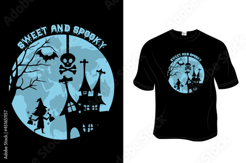Halloween t Shirt Design. Halloween Vector Graphic. Halloween T Shirt illustration. 
High quality vector t-shirt design.