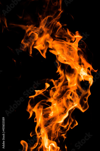 fire flames background © Javier
