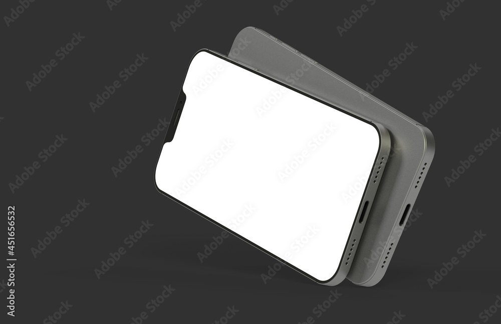 Modern frameless smartphone Mock up Modern frameless smartphone Mock up