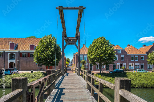 Bridge over the Zuidspui in Brielle photo