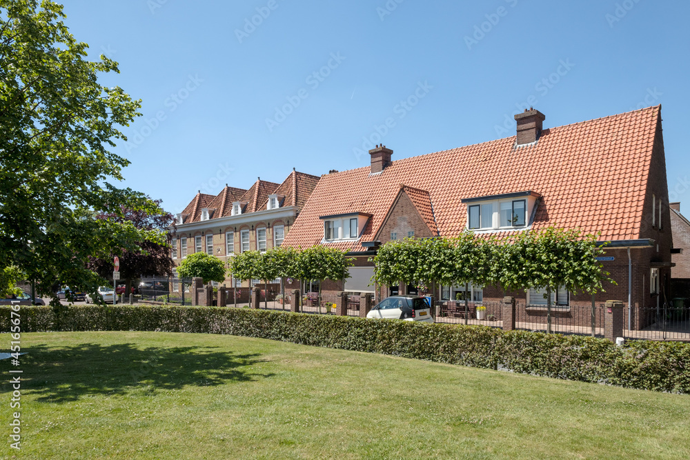 Sint Catherijnehof in Den Briel, Zuid-Holland province, The Netherlands Sint Catherijnehof in Den Briel, Zuid-Holland province, The Netherlands