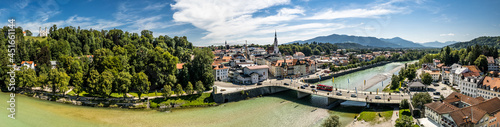 famous old town of Bad Tolz - Bavaria