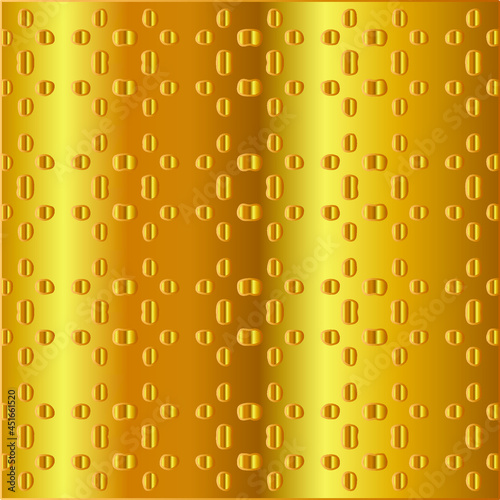 
Geometric vector pattern with yellow and white gradient. gold ornament for wallpapers and backgrounds.