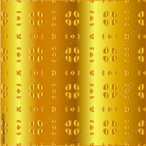 
Geometric vector pattern with yellow and white gradient. gold ornament for wallpapers and backgrounds.
