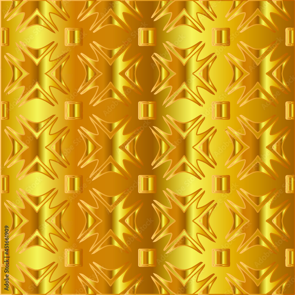 Geometric vector pattern with yellow and white gradient. gold ornament for wallpapers and backgrounds.
Geometric vector pattern with yellow and white gradient. gold ornament for wallpapers and backgrounds.