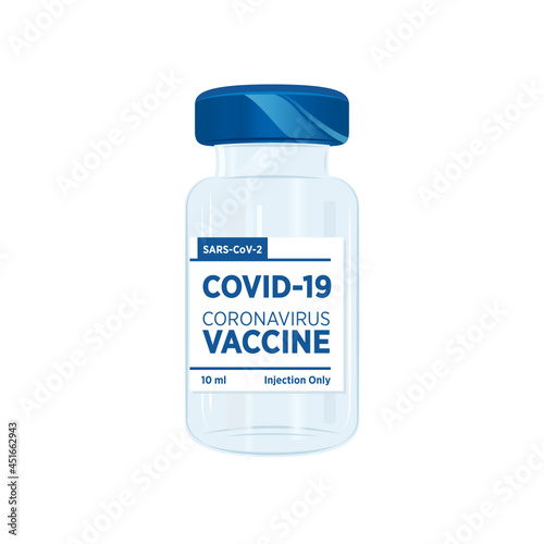Covid-19 Vaccine, Coronavirus Vaccination, Covid Vaccine, Covid-19 Bottle, Vaccine Bottle Vector Illustration Background