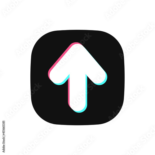 Arrow Upward - Sticker
