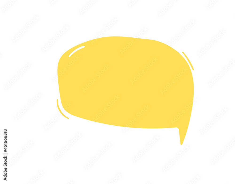 Speech bubble. Speak text balloon, chatting box. Speech bubble. Speak text balloon, chatting box.