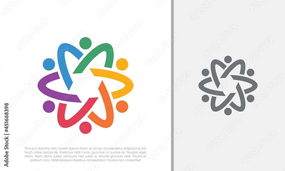 Global Community Logo Icon Elements Template. Community human Logo template vector. Community health care. Abstract Community logo. Social Networking logo designs. Global Community Logo Icon Elements Template. Community human Logo template vector. Community health care. Abstract Community logo. Social Networking logo designs.