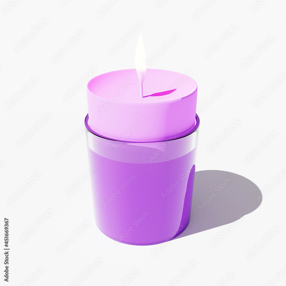 Candle For Branding And Mock up, 3d render illustration. Burning candle isolated. Candle 3d rendering. Candle For Branding And Mock up, 3d render illustration. Burning candle isolated. Candle 3d rendering.