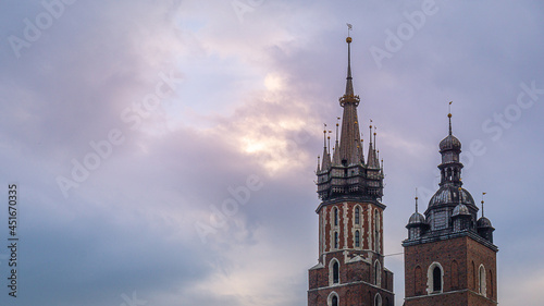 Kościół Mariacki na rynku w Krakowie | Polska photo