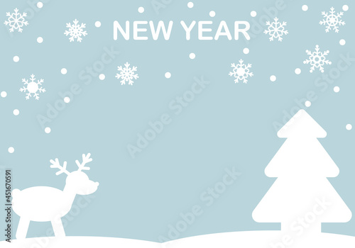 Christmas background for greeting card or flyer © Sunny_baby