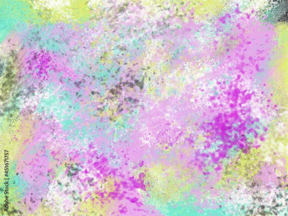 abstract rainbow splattered watercolor background