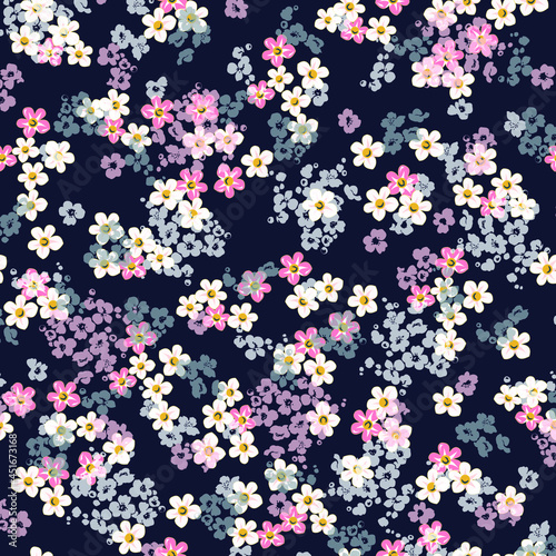 Abstract floral seamless pattern. Liberty style. fabric, covers, manufacturing, wallpapers, print, gift wrap.
