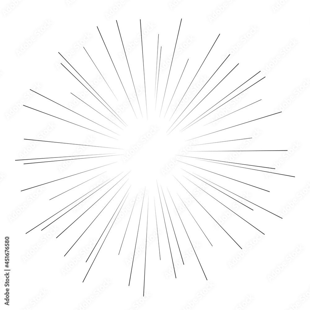 Obraz premium Comic speed effect