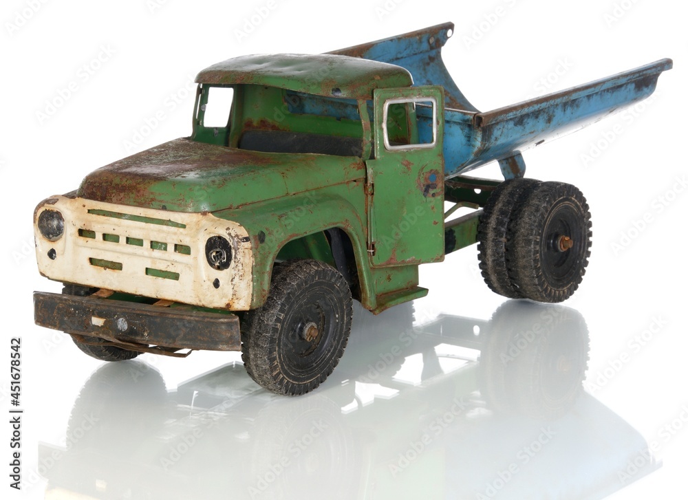 Obraz premium Child dump truck.