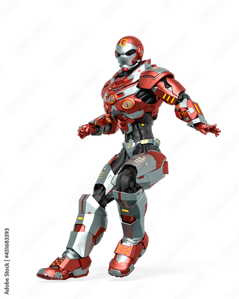 space knight is landing after flying out space knight is landing after flying out
