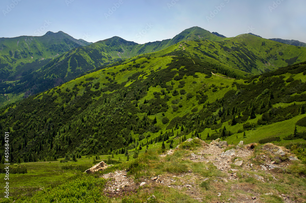 Fototapeta premium Tatras, paysage de montagne