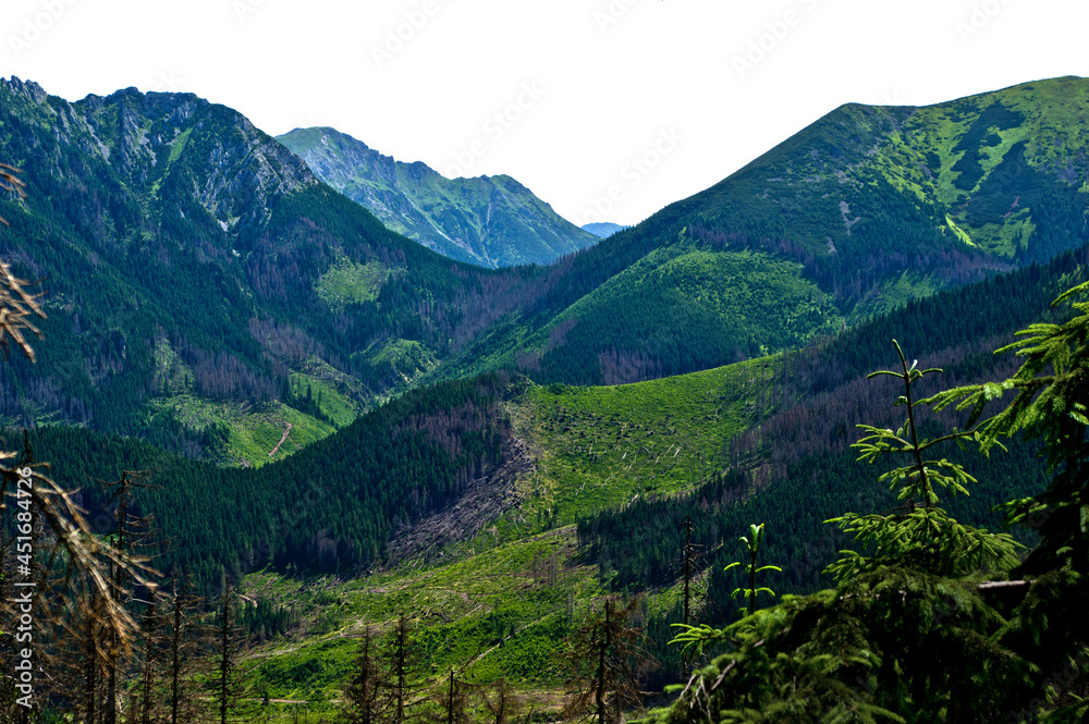 Tatry, górski krajobraz