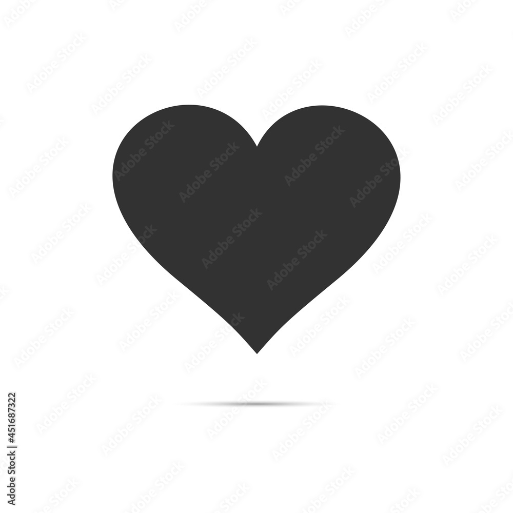 Heart icon. Red heart. set of hearts. Vector Heart icon. Red heart. set of hearts. Vector