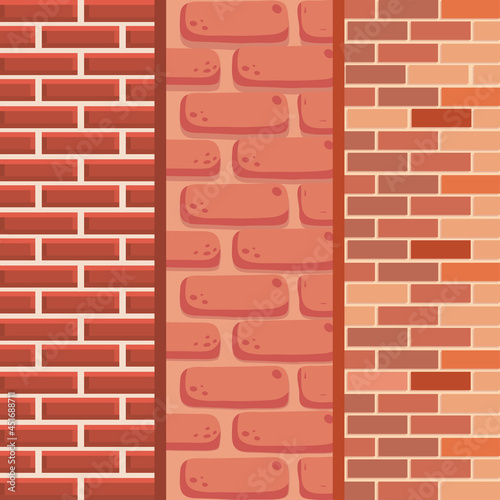 three orange walls backgrounds