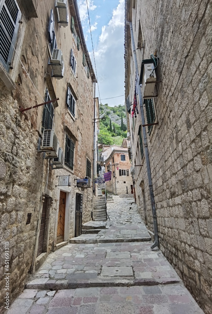 the old town of kotor montenegro