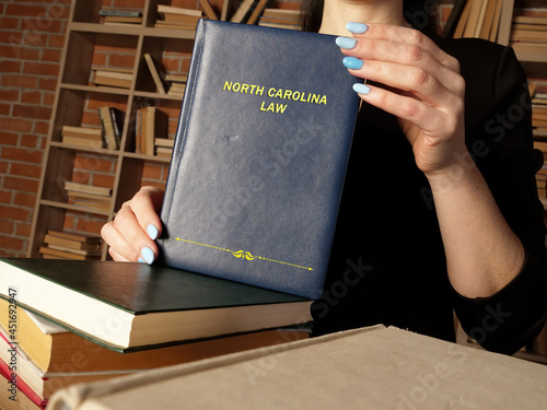  NORTH CAROLINA LAW book's name. North Carolina residents are subject to North Carolina state and U.S. federal laws photo