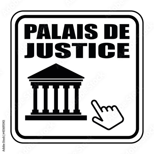 Logo palais de justice.