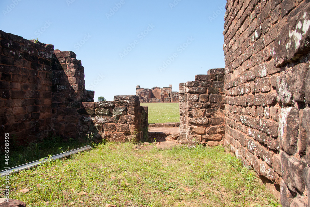 Jesuit Ruins in Trinidad, Paraguay, Historical Site of Encarnacion