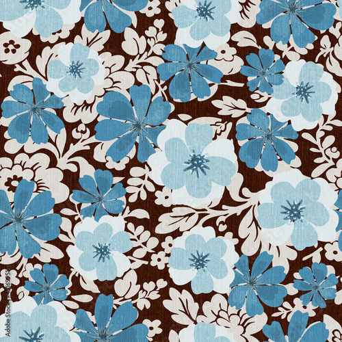 Floral seamless background for textile or book covers, manufacturing, wallpapers, print, gift wrap and scrapbooking.