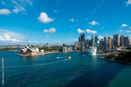 オーストラリアのシドニーにある観光名所を観光している風景 Scenes of sightseeing in Sydney, Australia.