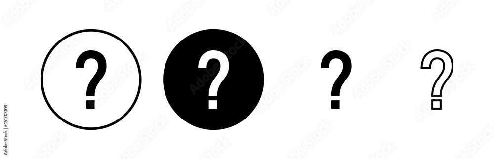 Question Icons set. Question mark sign. help icon. Faq Question Icons set. Question mark sign. help icon. Faq