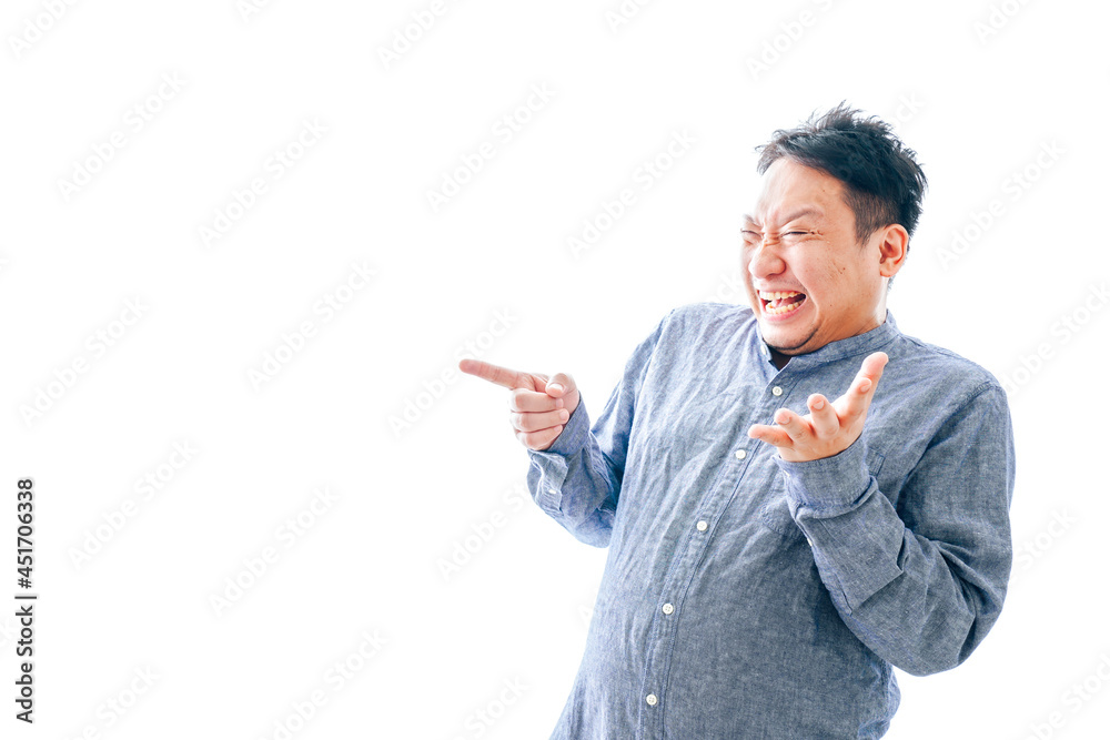 大爆笑をする中年男性stock Photo Adobe Stock 大爆笑をする中年男性stock Photo Adobe Stock