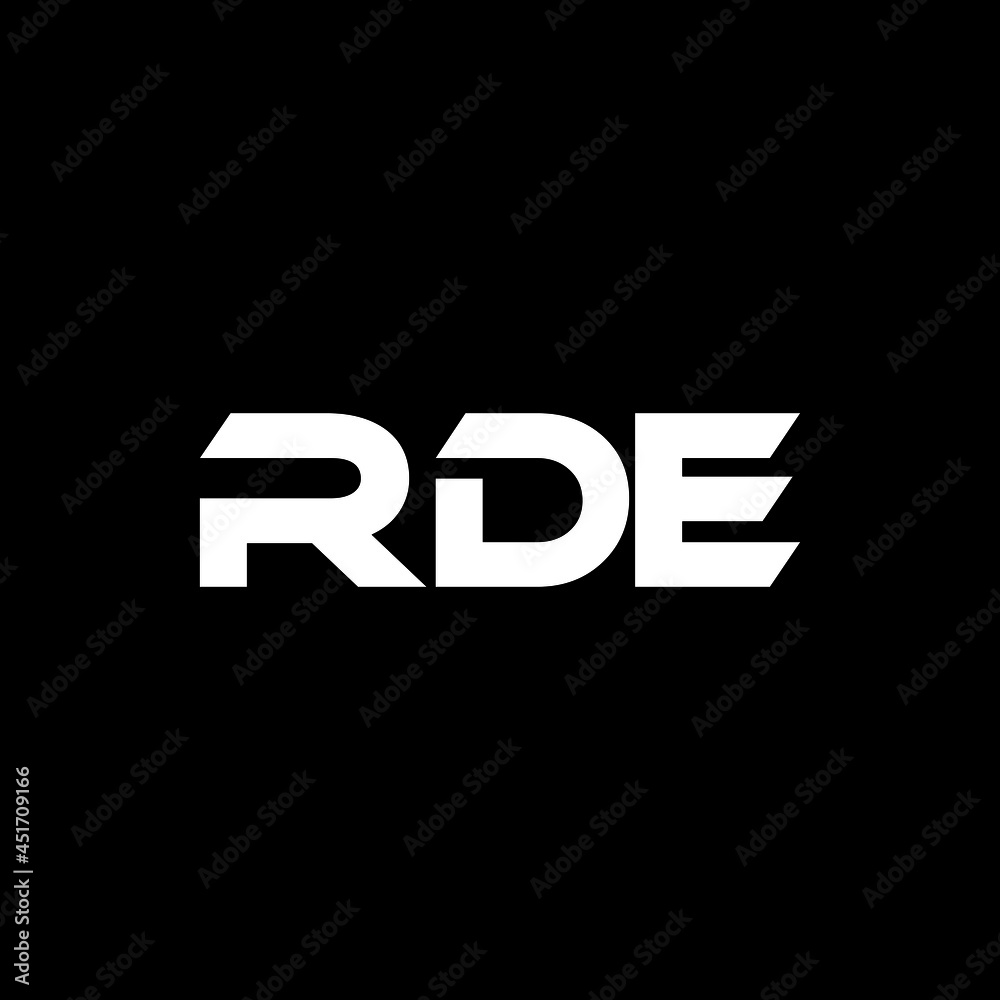 RDE letter logo design with black background in illustrator, vector logo modern alphabet font overlap style. calligraphy designs for logo, Poster, Invitation, etc. RDE letter logo design with black background in illustrator, vector logo modern alphabet font overlap style. calligraphy designs for logo, Poster, Invitation, etc.