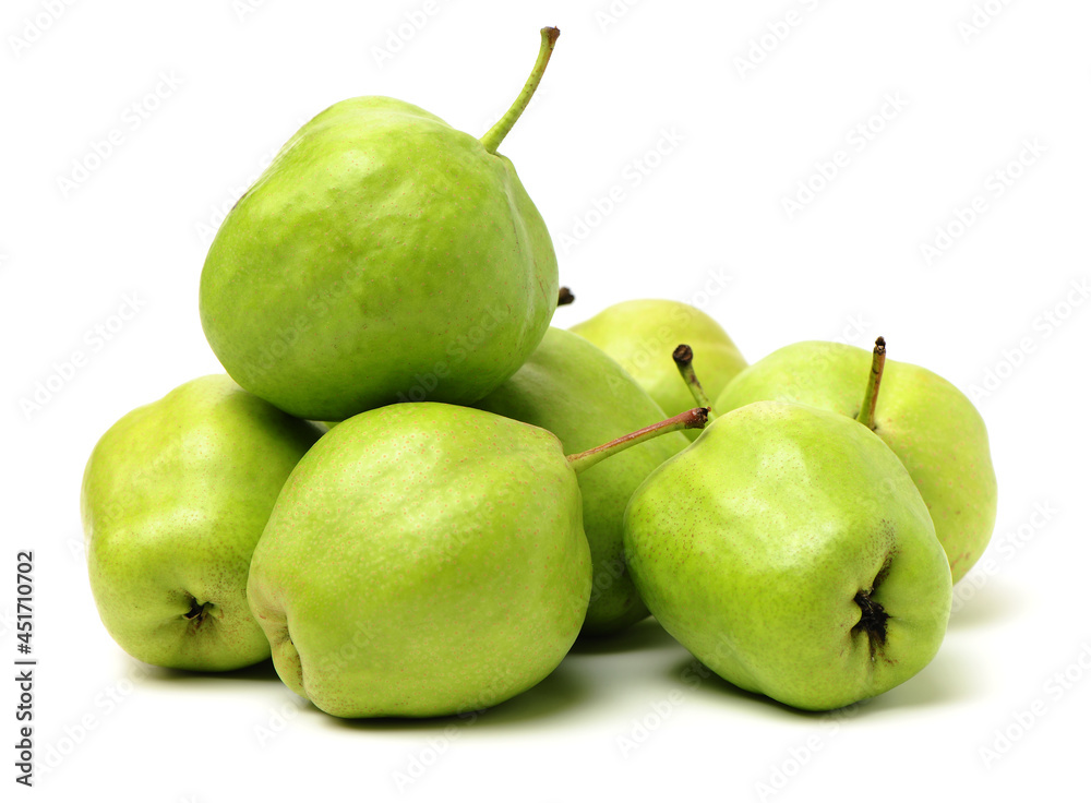 pears on a white background pears on a white background