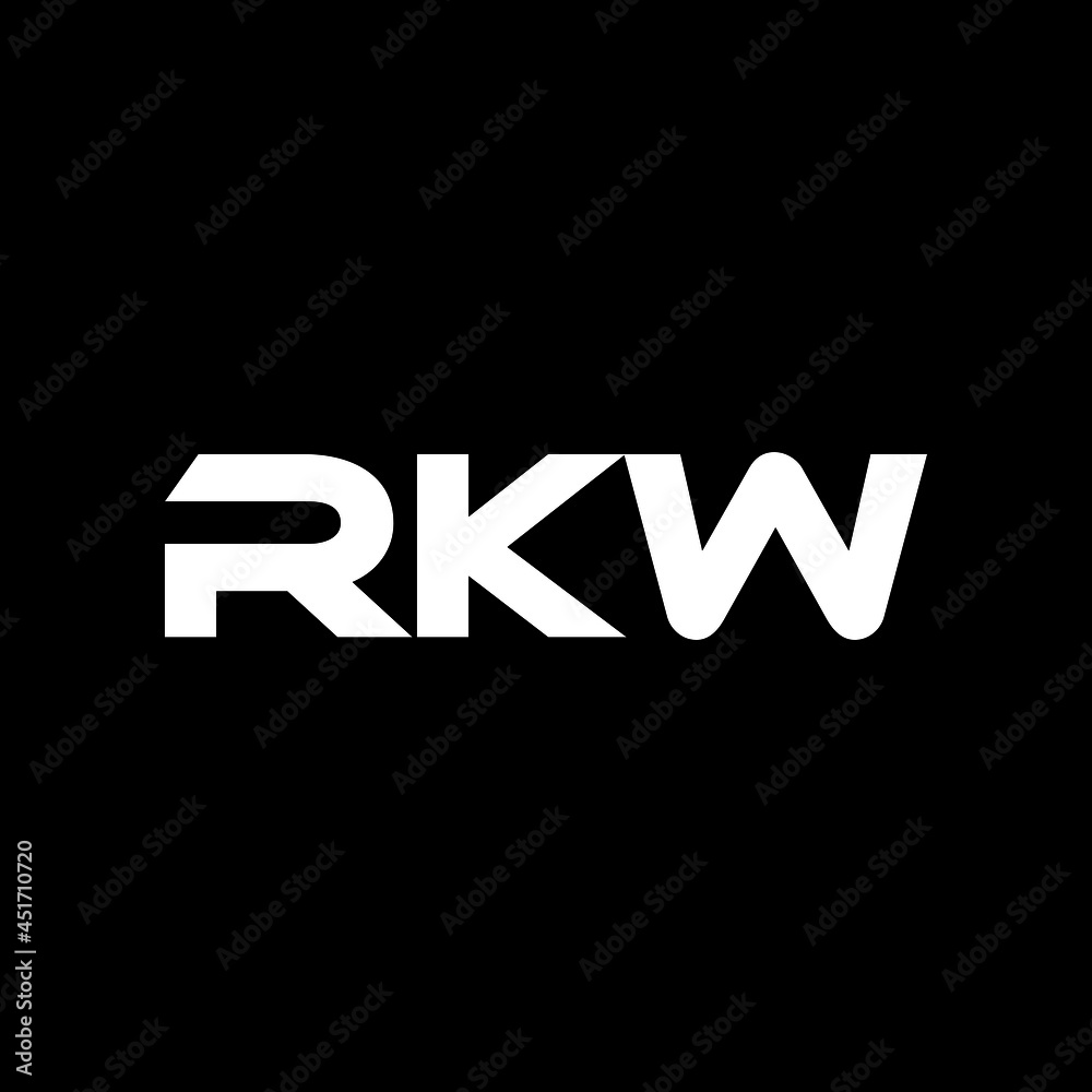RKW letter logo design with black background in illustrator, vector logo modern alphabet font overlap style. calligraphy designs for logo, Poster, Invitation, etc. RKW letter logo design with black background in illustrator, vector logo modern alphabet font overlap style. calligraphy designs for logo, Poster, Invitation, etc.