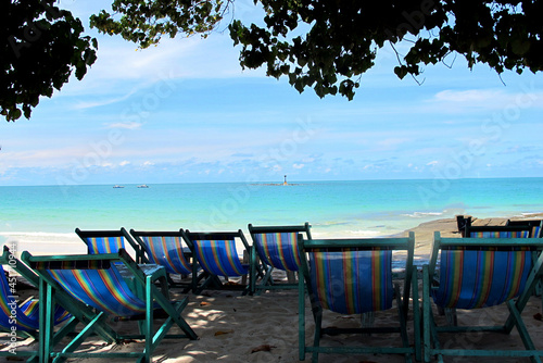 chairs on the beach