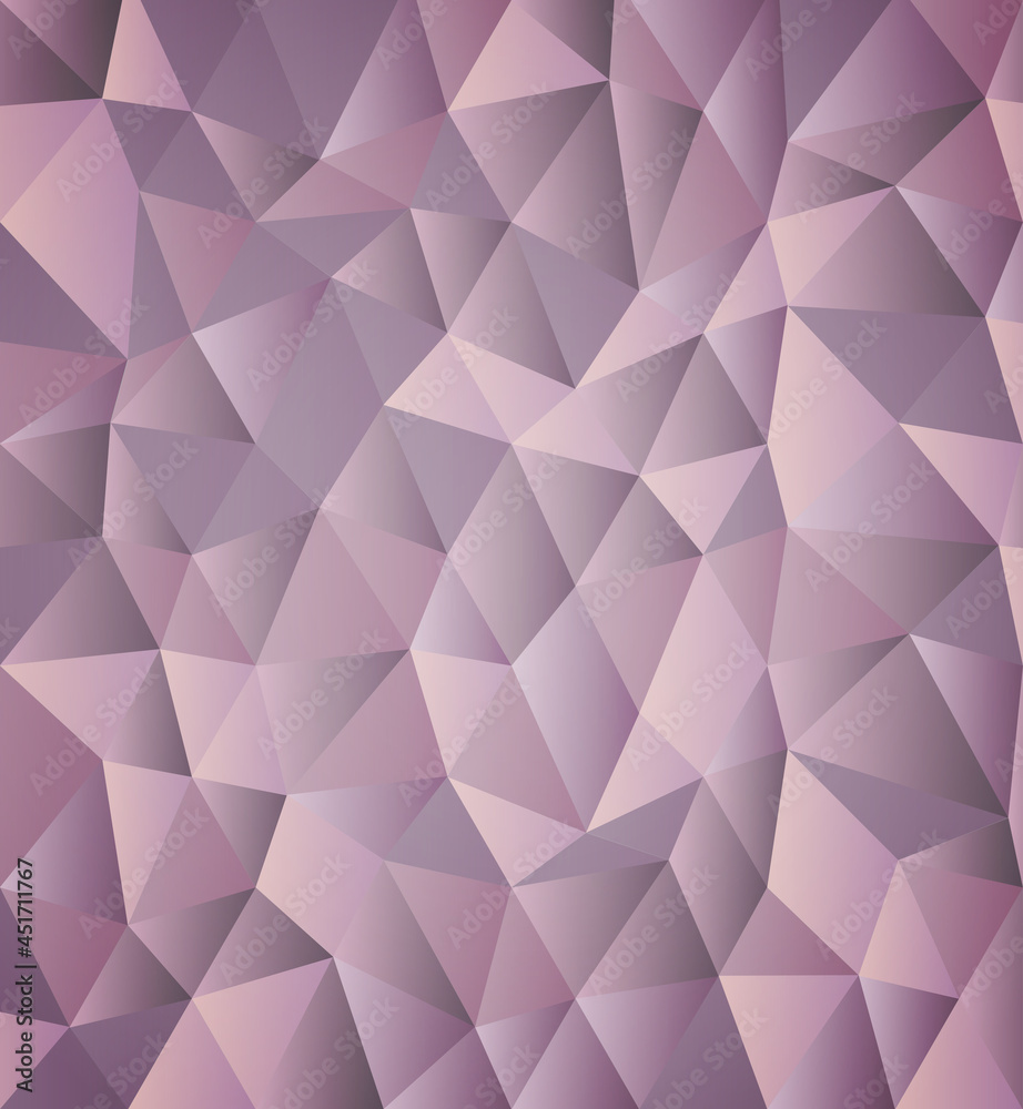 Obraz premium The Abstract Violet Triangles Pattern Design