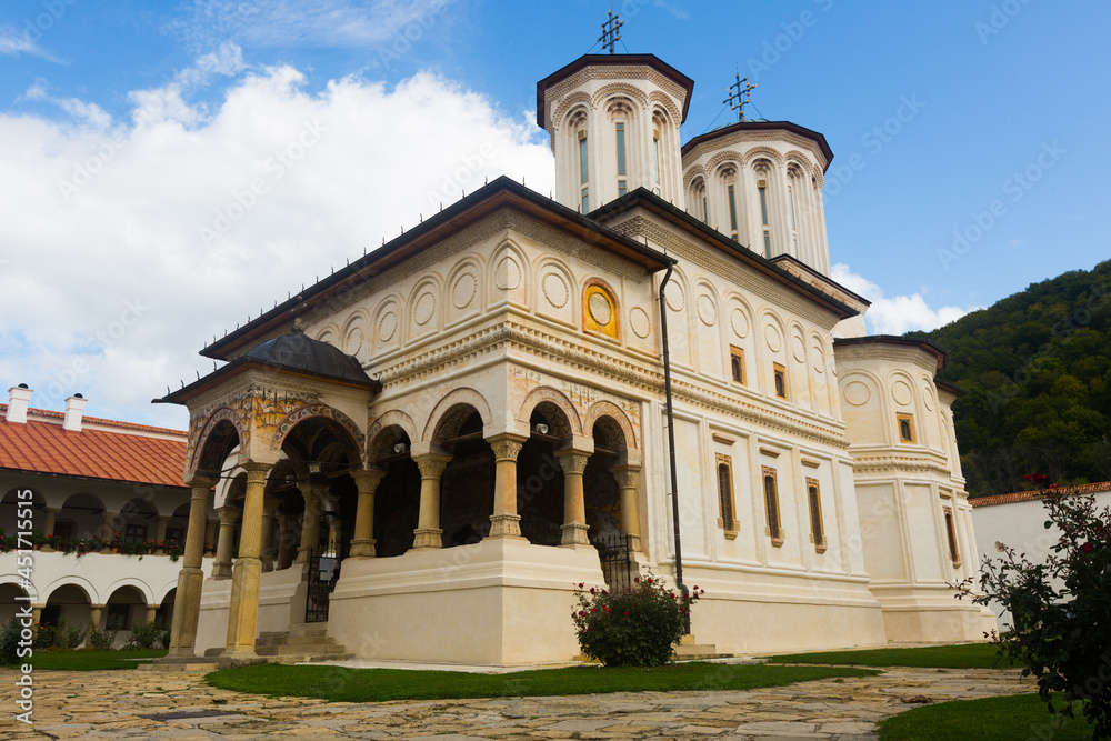 Image of Monastery Horezu in Romania outdoor.