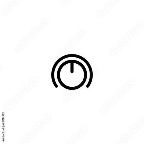 knob icon illustration design