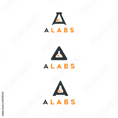 letter A logo design. modern vector icon illustration inspiration