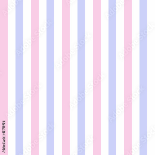 Pink, purple, white stripes seamless pattern. Vector illustration.